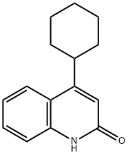 4-Cyclohexylquinolin-2(1H)-one 结构式