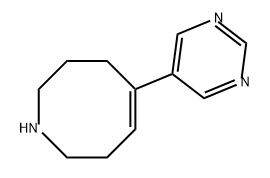 Azocine, 1,2,3,4,7,8-hexahydro-5-(5-pyrimidinyl)- 结构式