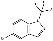 5-溴-1-(甲基-D3)-1H-吲唑 结构式