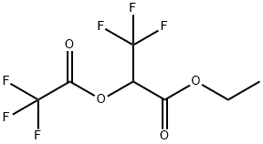 Ethyl O-(trifluoroacetyl)-3,3,3-trifluoropropanoate 结构式
