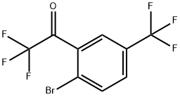 1-(2-BROMO-5-(TRIFLUOROMETHYL)PHENYL)-2,2,2-TRIFLUOROETHA 结构式