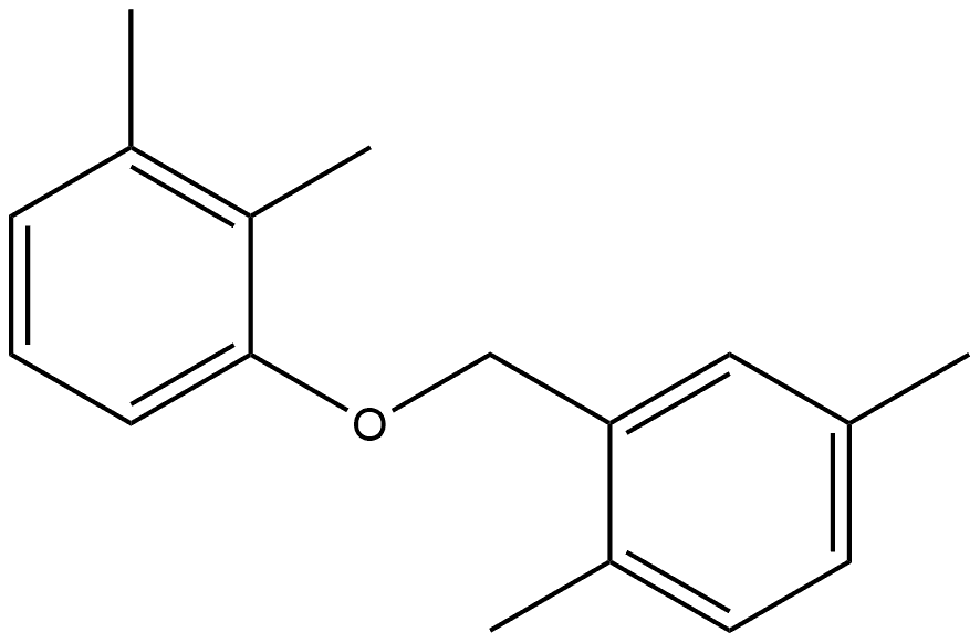 1-[(2,5-Dimethylphenyl)methoxy]-2,3-dimethylbenzene 结构式