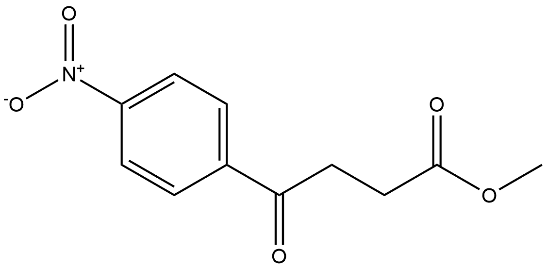 Benzenebutanoic acid, 4-nitro-γ-oxo-, methyl ester 结构式