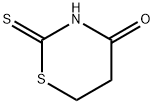 4H-1,3-Thiazin-4-one, tetrahydro-2-thioxo- 结构式