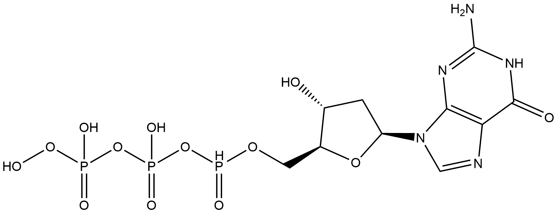 L-DGTP 结构式