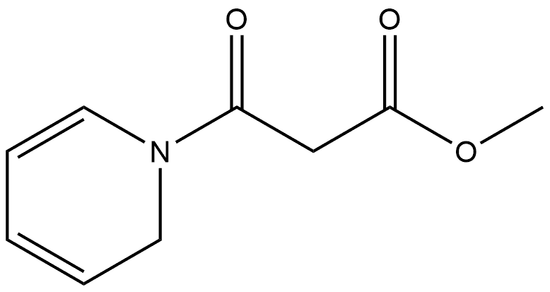 3-氧代-3-(吡啶-2-基)丙酸甲酯 结构式