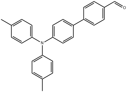 4'-(二-对-甲苯胺)-[1,1'-联苯]-4-甲醛 结构式