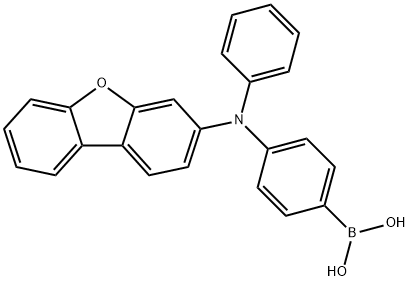 N-([1,1'-BIPHENYL]-2-YL)DIBENZO[B,D]FURAN-4-AMINE 结构式