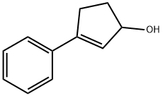 3-苯基环戊-2-烯-1-醇 结构式