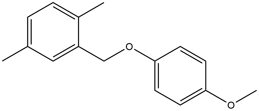 2-[(4-Methoxyphenoxy)methyl]-1,4-dimethylbenzene 结构式