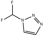 1-(二氟甲基)-1H-1,2,3-三唑 结构式