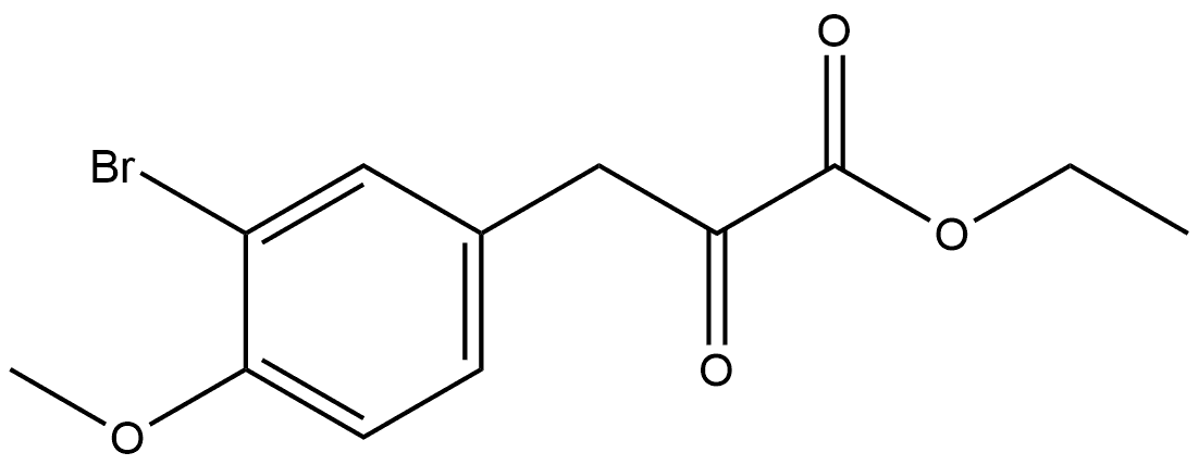 BENZENEPROPANOIC ACID, 3-BROMO-4-METHOXY-伪- 结构式