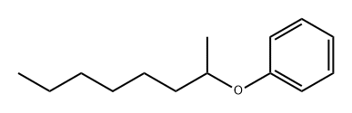 Benzene, [(1-methylheptyl)oxy]- 结构式