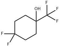 4,4-二氟-1-(三氟甲基)环己醇 结构式