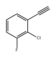 2-氯-1-乙炔基-3-氟苯 结构式