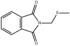 1H-Isoindole-1,3(2H)-dione, 2-[(methylthio)methyl]- 结构式