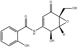 环氧醌霉素 C 结构式