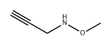 甲氧基(丙-2-炔-1-基)胺 结构式