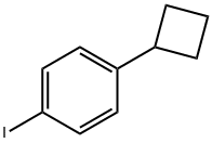 1-cyclobutyl-4-iodobenzene 结构式