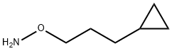 O-(3-cyclopropylpropyl)hydroxylamine 结构式