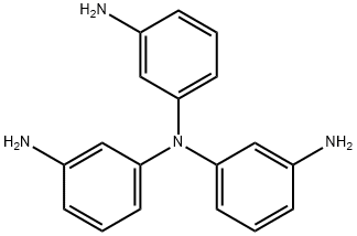 tris(3-aminophenyl)amine 结构式