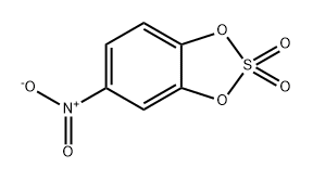1,3,2-Benzodioxathiole, 5-nitro-, 2,2-dioxide 结构式