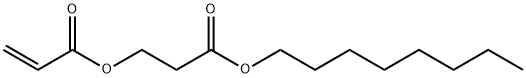 2-Propenoic acid, 3-(octyloxy)-3-oxopropyl ester 结构式