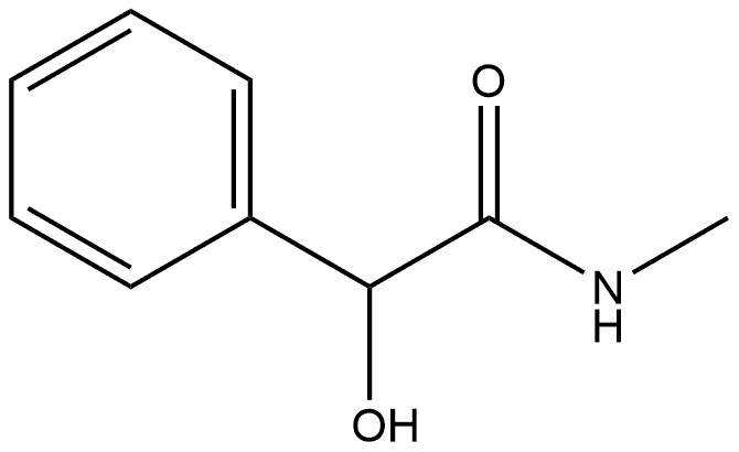 Benzeneacetamide, α-hydroxy-N-methyl- 结构式