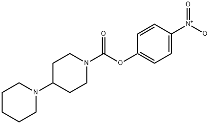 [1,4'-Bipiperidine]-1'-carboxylic acid, 4-nitrophenyl ester 结构式