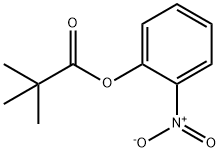 Propanoic acid, 2,2-dimethyl-, 2-nitrophenyl ester 结构式