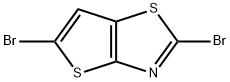 2,5-二溴噻吩并[2,3-D]噻唑 结构式