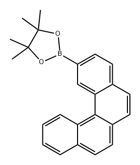 1,3,2-二恶硼烷,2-苯并[C]菲-2-基-4,4,5,5-四甲基 结构式