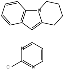 10-(2-氯嘧啶-4-基)-6,7,8,9-四氢吡啶并[1,2-A]吲哚 结构式