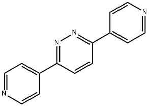 3,6-二(吡啶-4-基)哒嗪 结构式