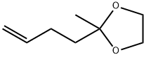 1,3-Dioxolane, 2-(3-buten-1-yl)-2-methyl- 结构式