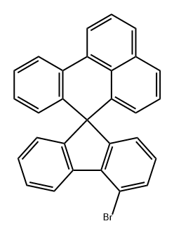 4′-溴螺[7H-苯并[DE]蒽-7,9′-[9H]芴 结构式
