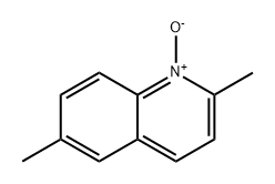 Quinoline, 2,6-dimethyl-, 1-oxide 结构式