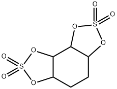Benzo[1,2-d:3,4-d']bis[1,3,2]dioxathiole, hexahydro-, 2,2,7,7-tetraoxide 结构式