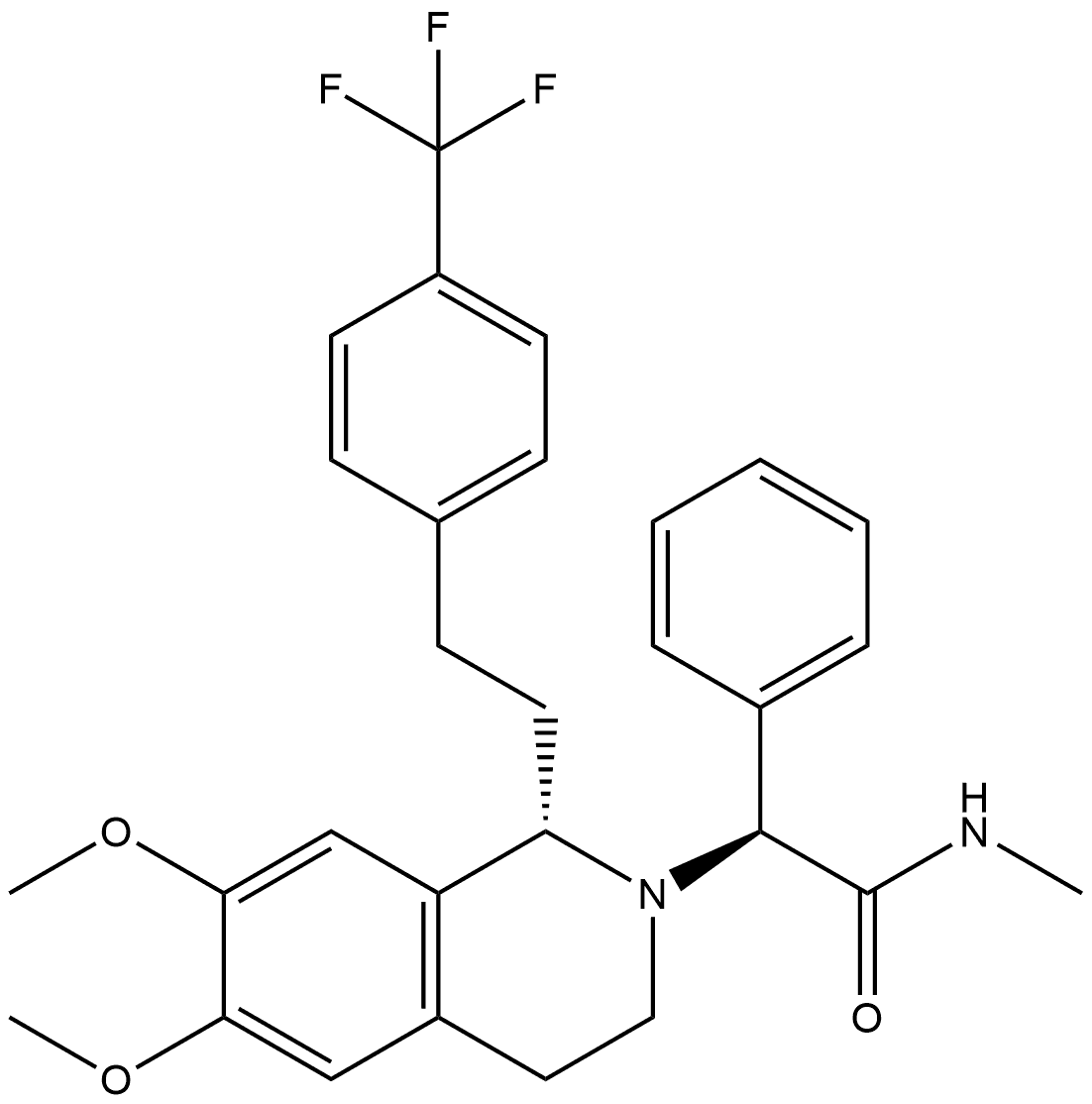 Almorexant (αS,1S) Isomer 结构式