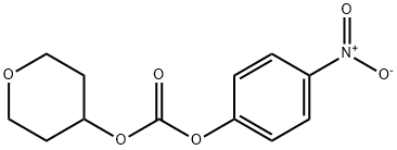 4-硝基苯基四氢-2H-吡喃-4-基碳酸酯 结构式