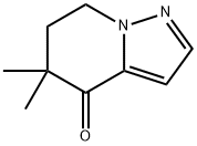 5,5-二甲基-6,7-二氢吡唑并[1,5-A]吡啶-4(5H)-酮 结构式