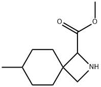 7-甲基-2-氮杂螺[3.5]壬烷-1-甲酸甲酯 结构式