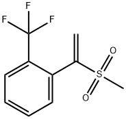 1-(1-(甲基磺酰基)乙烯基)-2-(三氟甲基)苯 结构式