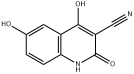 4,6-二羟基-2-氧代-1,2-二氢喹啉-3-甲腈 结构式