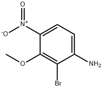 2-bromo-3-methoxy-4-nitroaniline 结构式