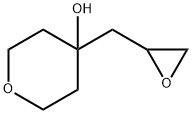 4-[(oxiran-2-yl)methyl]oxan-4-ol 结构式