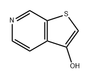 噻吩[2,3-C]吡啶-3-醇 结构式