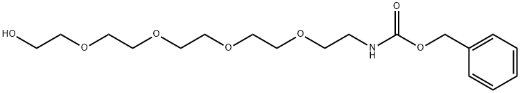 CbzNH-PEG5-OH 结构式