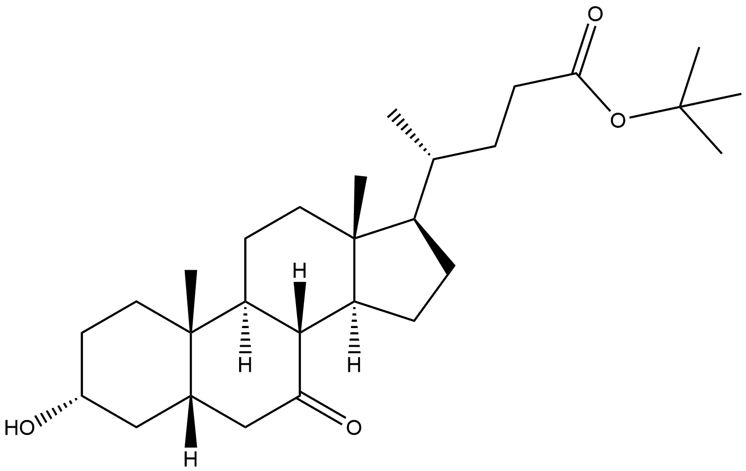 熊去氧胆酸杂质56 结构式