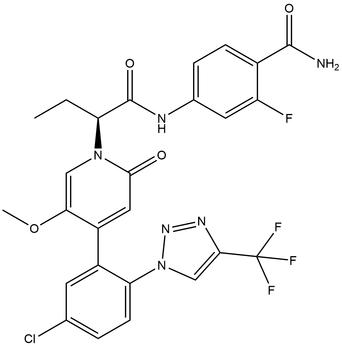 ASUNDEXIAN 结构式